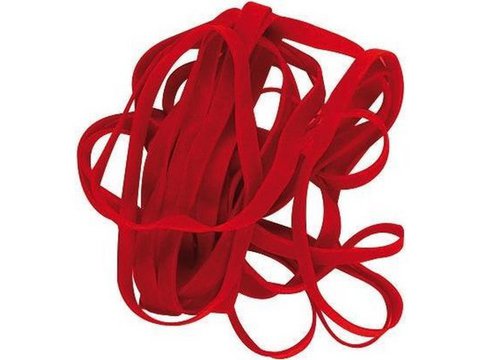 Elastics Alco 200x6mm roter Karton 500 Gramm