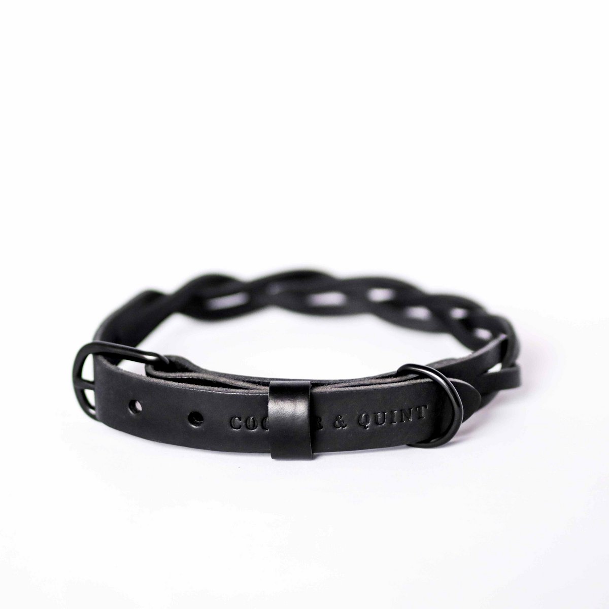 Twisted Halsband Zwart
