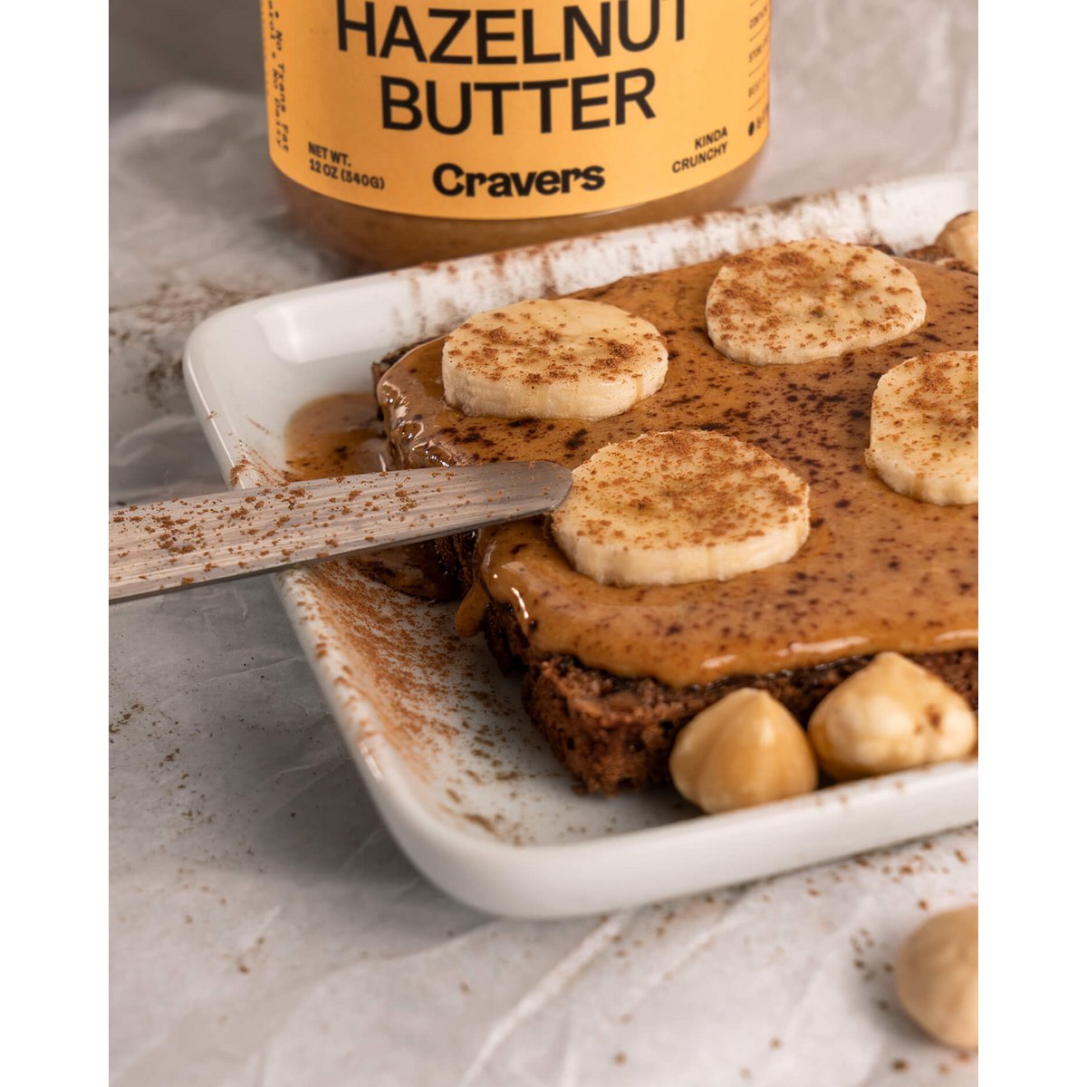 Stevia Hazelnut Butter, 6 Jars, 250g