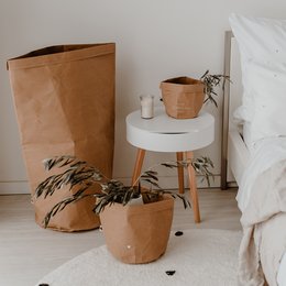 Papirpose 78cm naturlig (PU = 6 stk.)