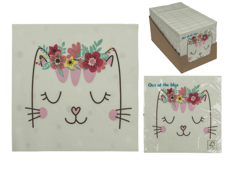 Paper tissue, Dreaming Cat,