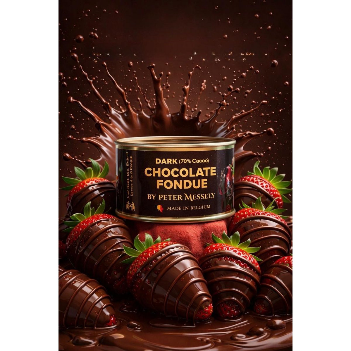 Fondue de chocolate oscuro