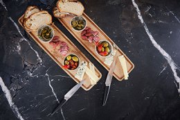 Tapasbræt i premium eg 54 x 18 cm