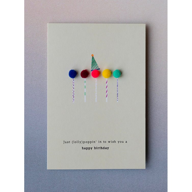 Juste (Lolly)Poppin' pour te souhaiter un joyeux anniversaire