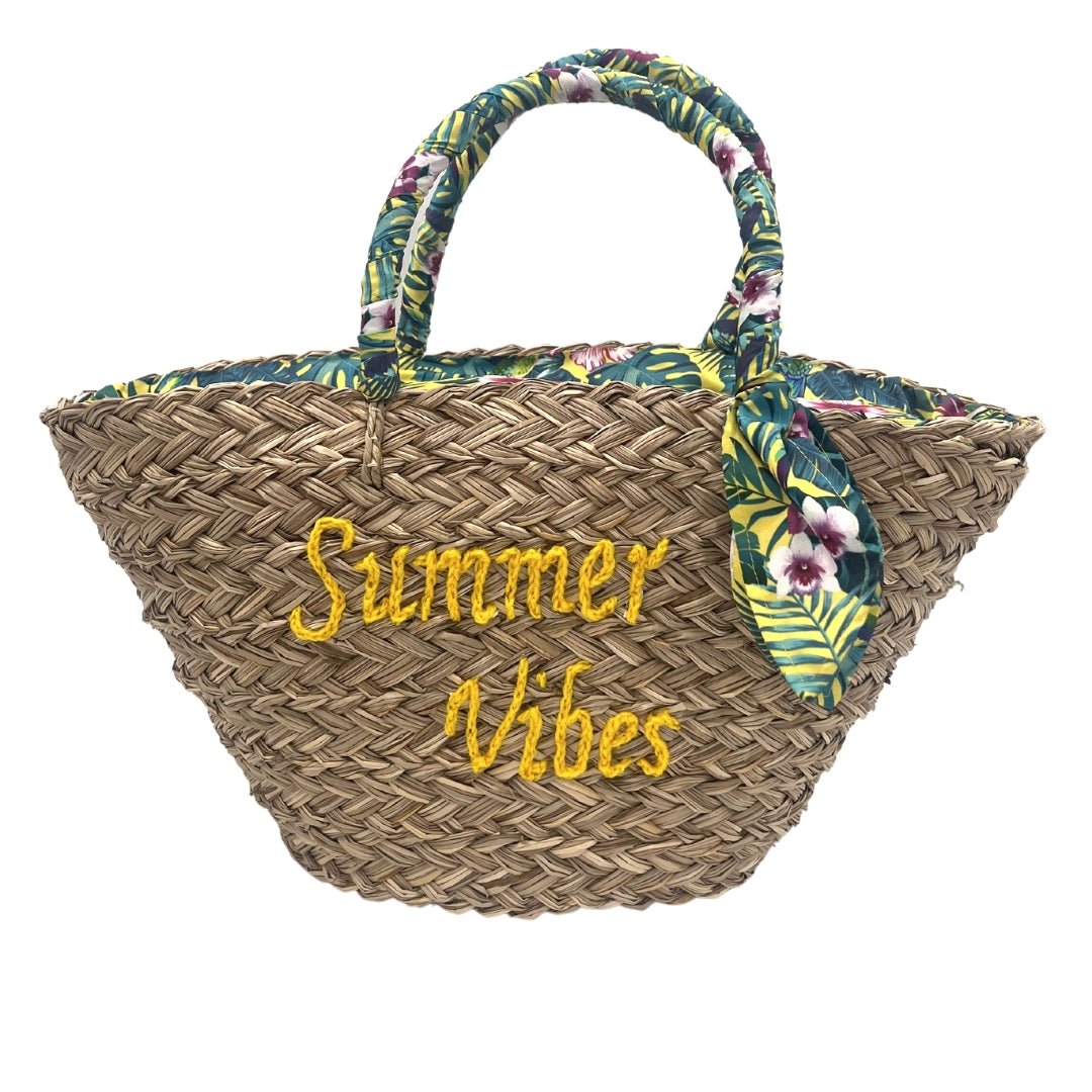 Pequeña bolsa de cesta "Hawaii"