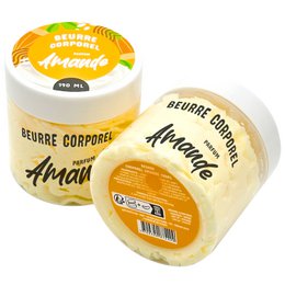 Ganzkörperbutter - 190 ml - Mandelduft - Französischer Trend