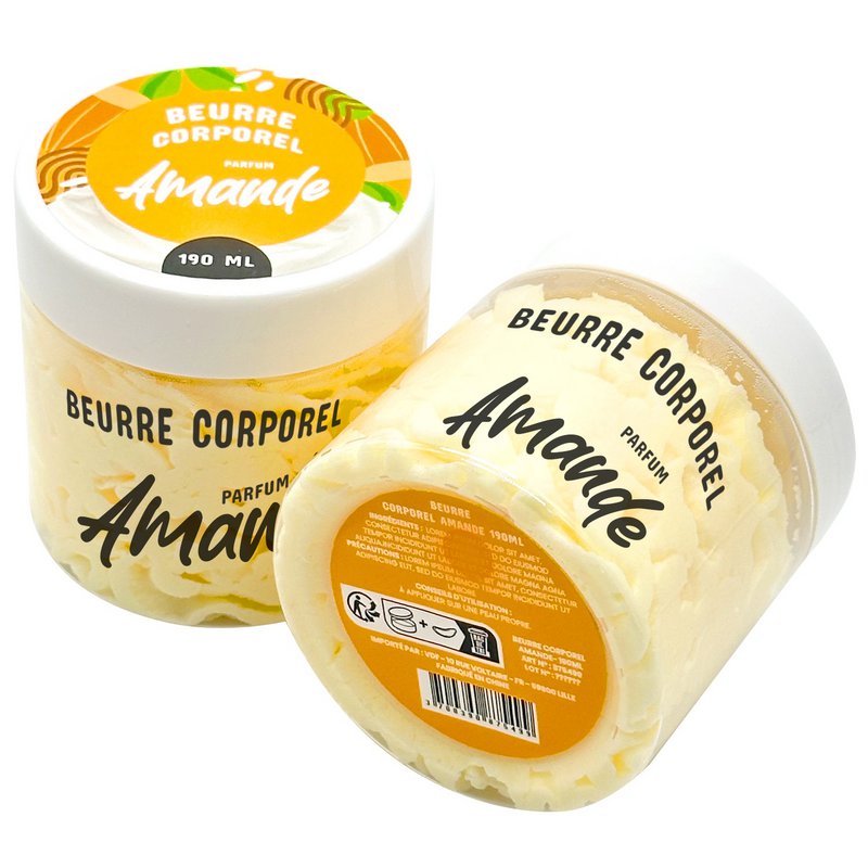 Full body butter - 190ml - almond scent - French trend