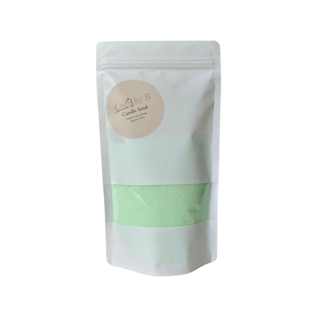 Vela de arena ardiente - Verde claro