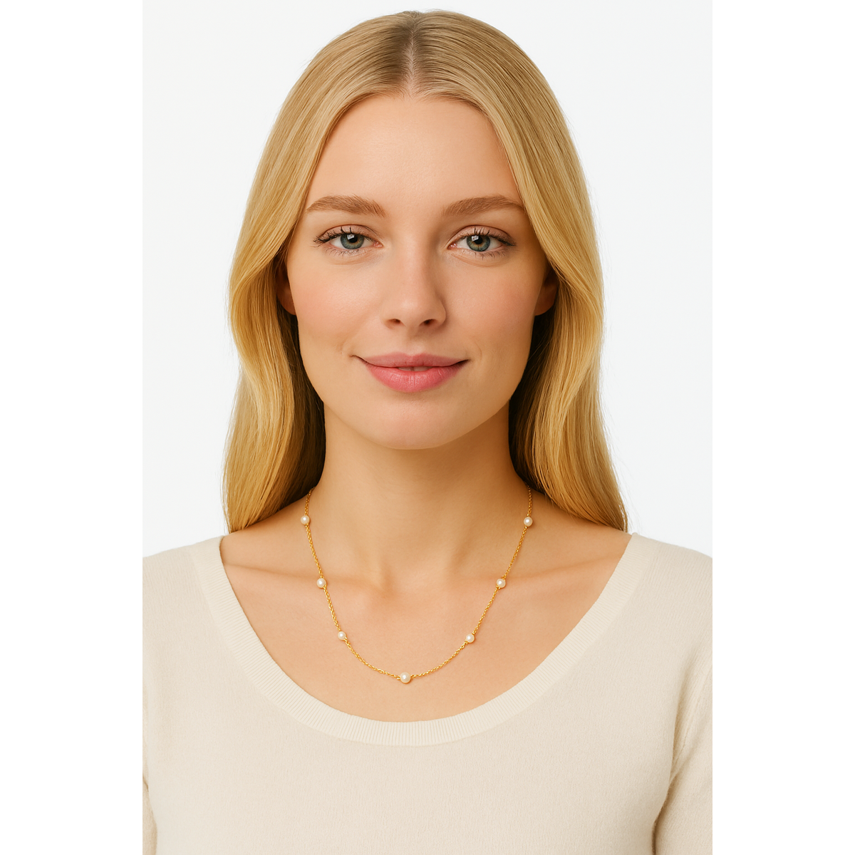 Nora necklace pearl