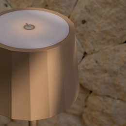 William Koala Brown Wiederaufladbare Tischlampe