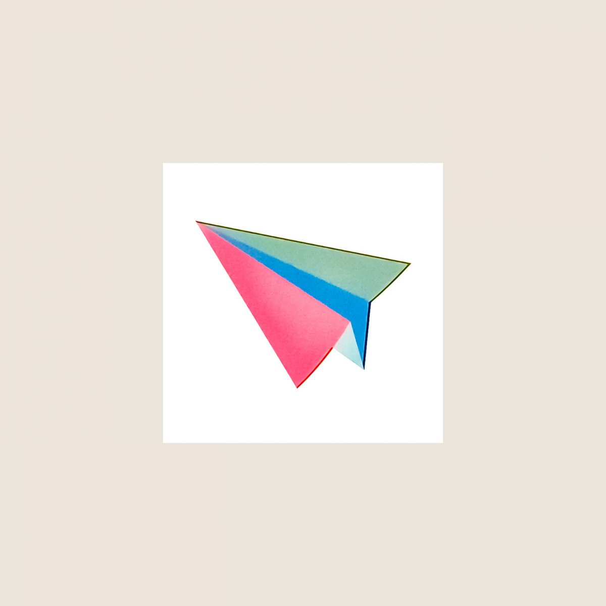 Tattoo - flying paper plane