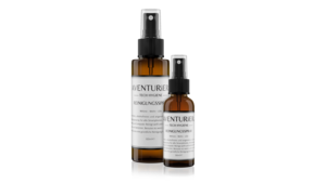 AVENTURiER cleaning spray duo "melon" 120ml + 50ml with 2x microfibre cloths and storage bag
