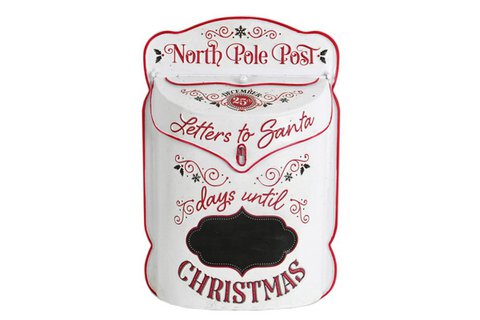 Post box Christmas 39,5 cm Isabelle Rose
