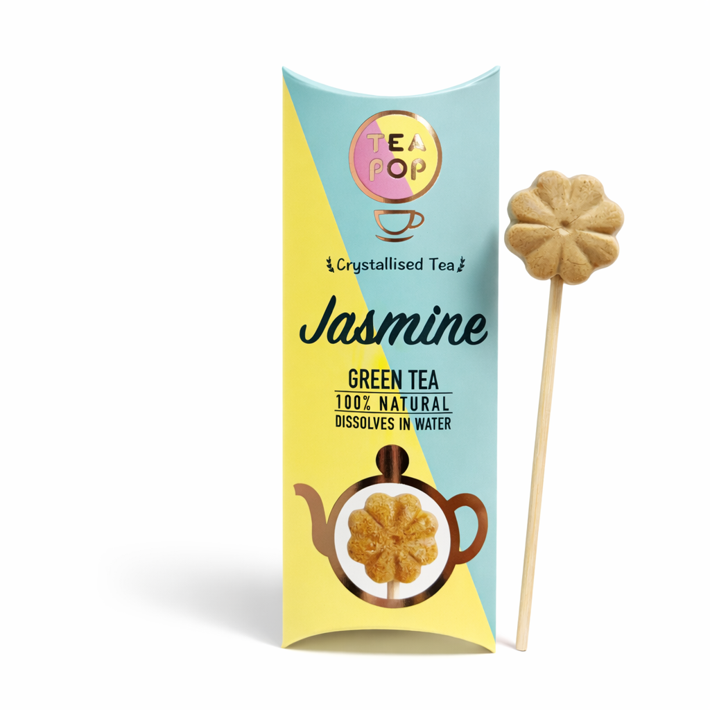TEA-POP Tea-On-A-Stick | Jasmine | 20 Sticks Display Tray