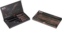 RESTO 95501 Carina Luxury Knife Set - 4 pieces - In gift packaging
