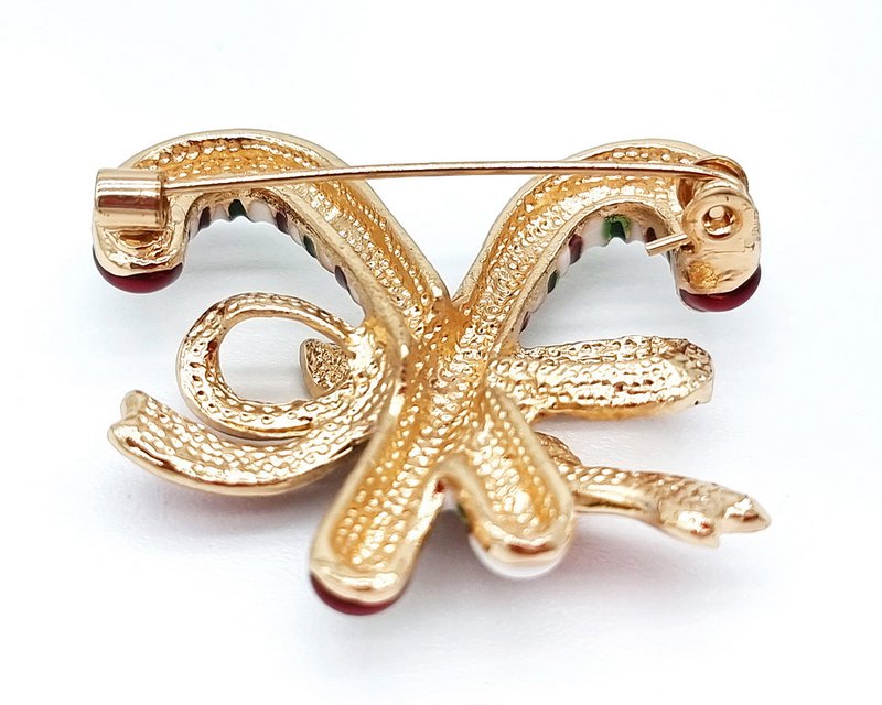 Brooch - Candy cane