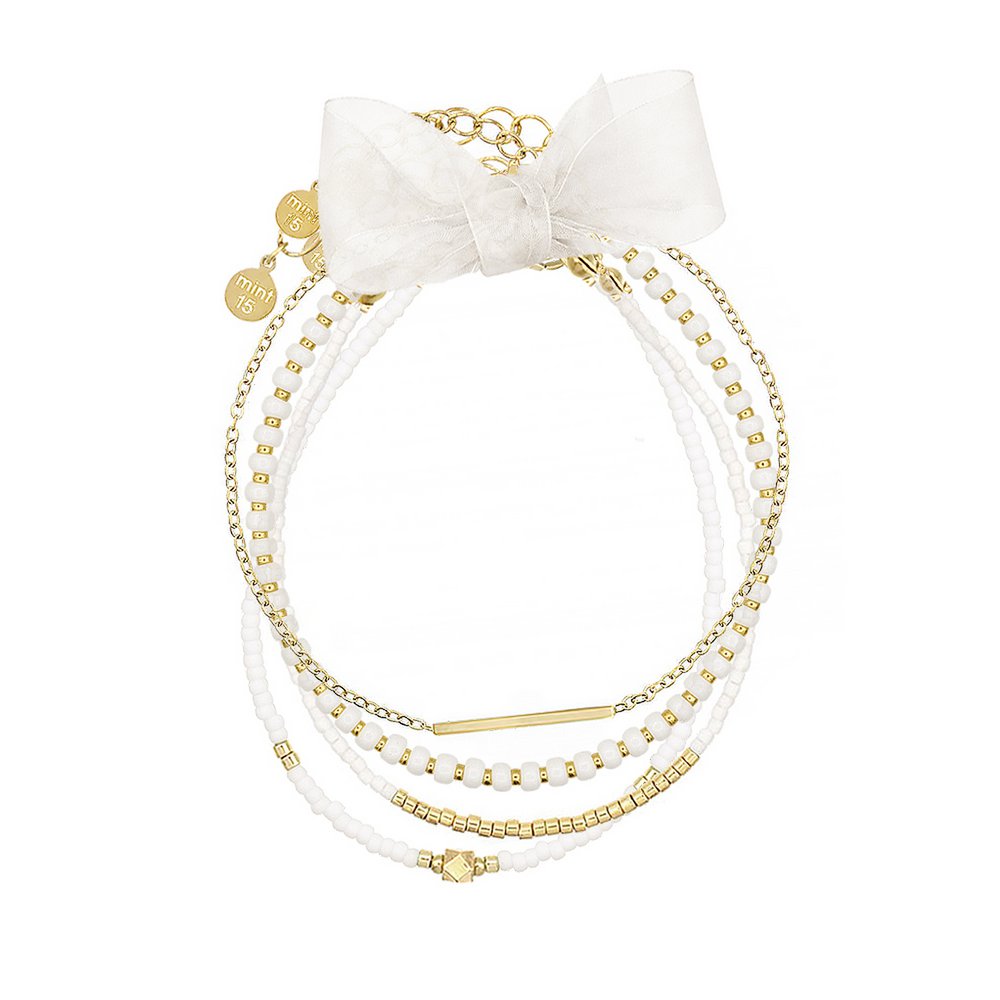 Bracelet Set 'Bright White'