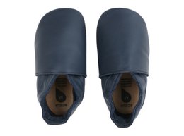 Scarpa semplice con suola morbida blu scuro