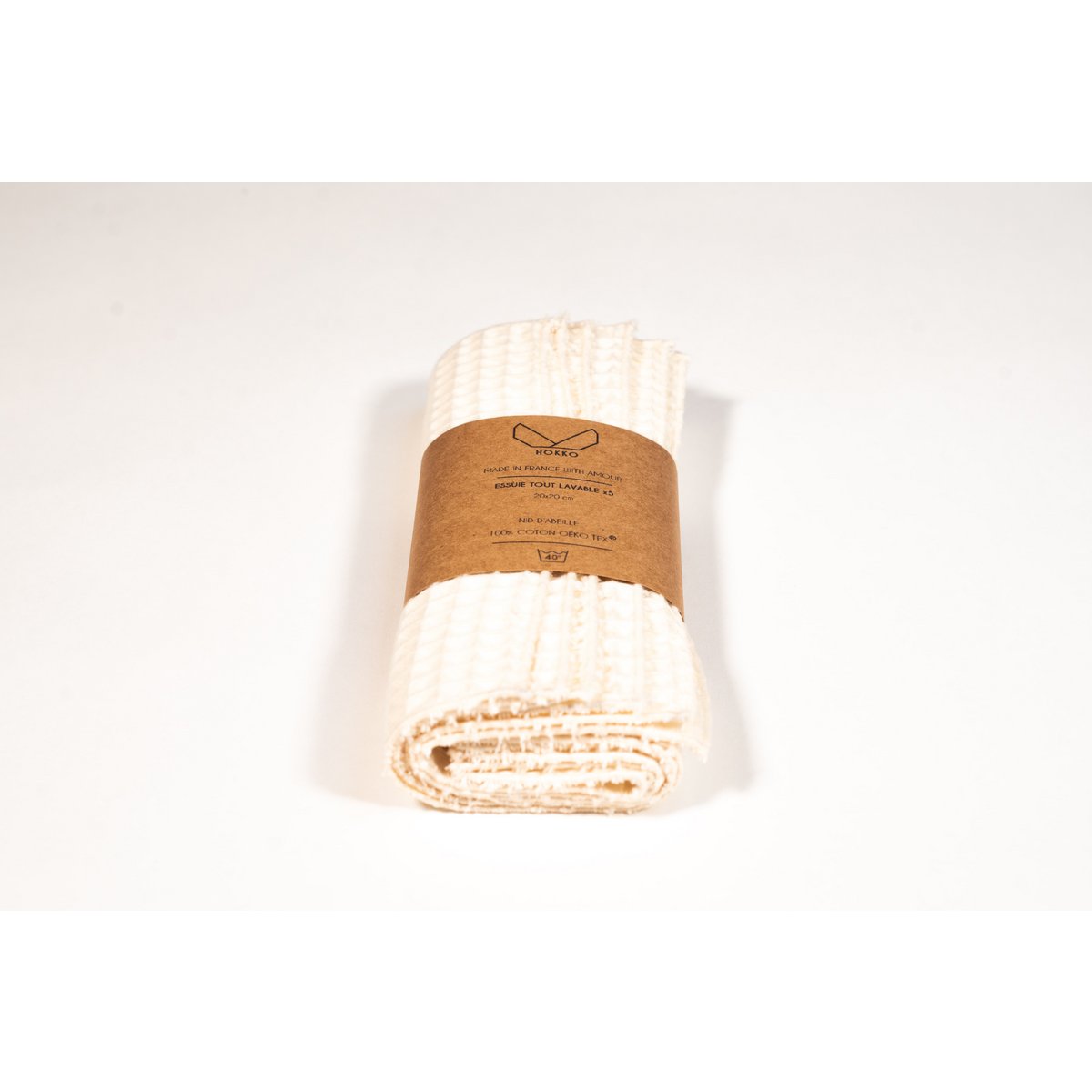 Toallita lavable para cocina - Blanco Roto