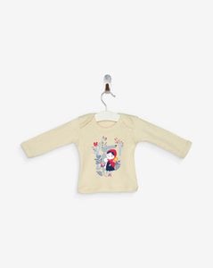 Uniek Roodkapje t-shirt 100% biologisch katoen gecertificeerd OEKO-TEX