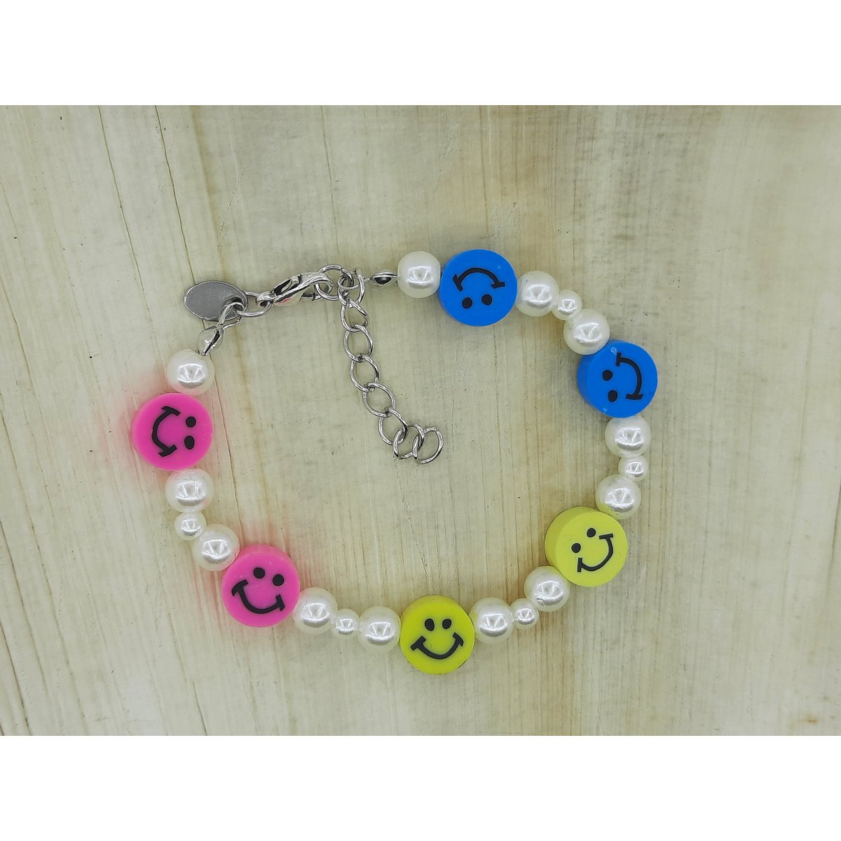 %23256 OW Pulsera Infantil Smiley