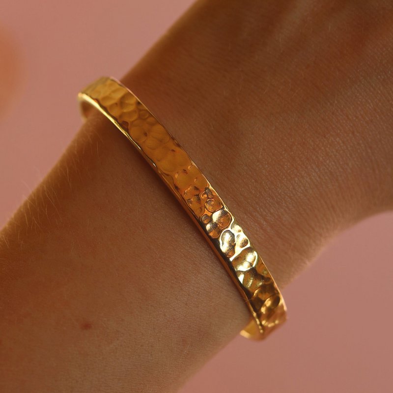 Bartek - Bracciale a polsino martellato