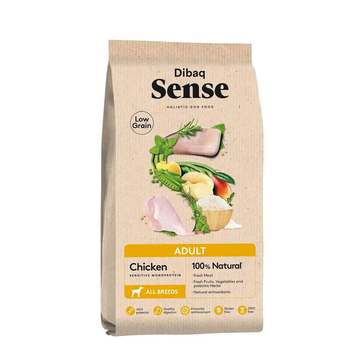 DIBAQ Sense Mini Kylling & Ris 2 kg