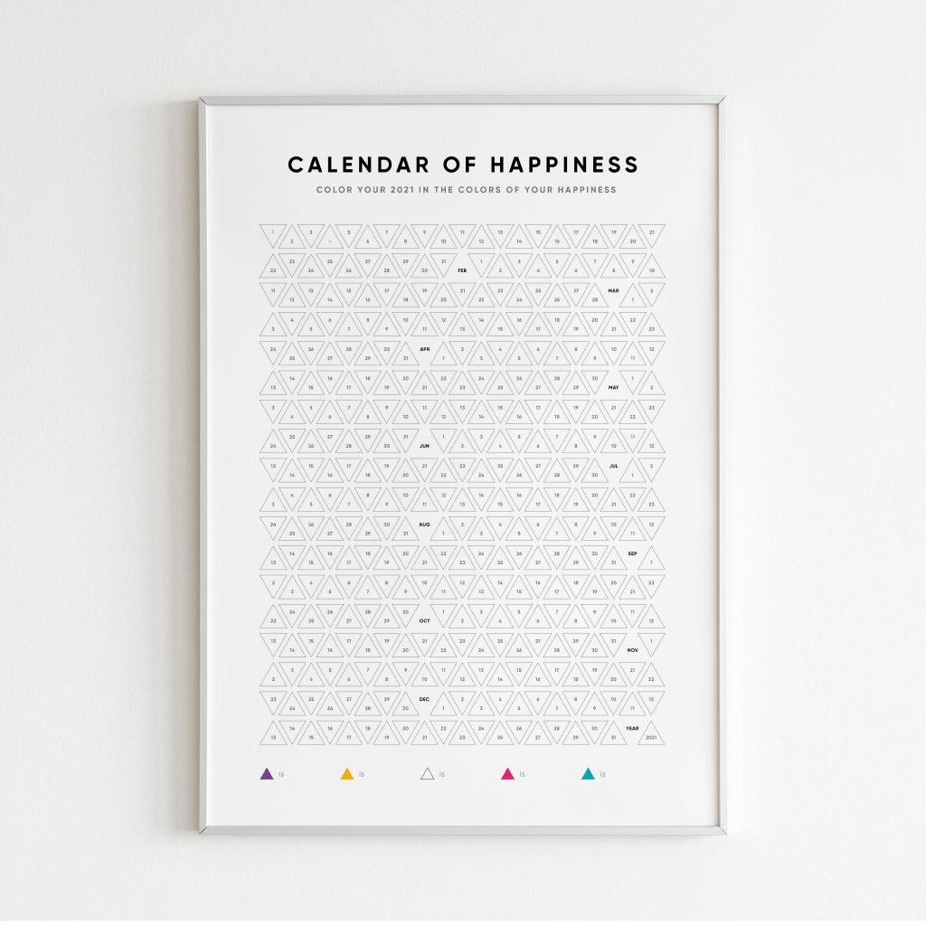 2022 Calendar of Happiness