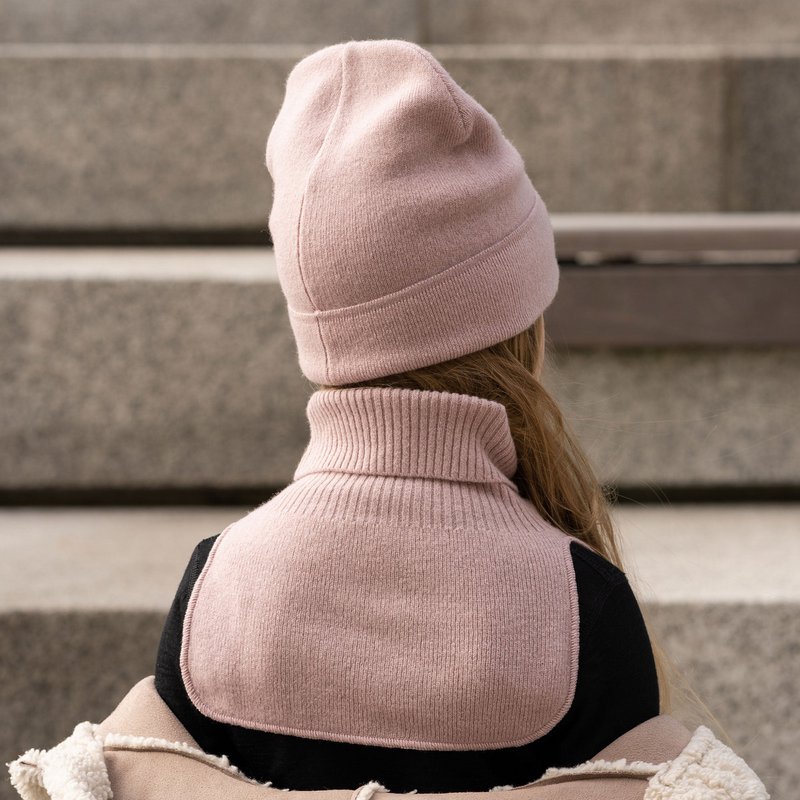 Calentador de cuello Dickie para niños de punto de merino y cachemira