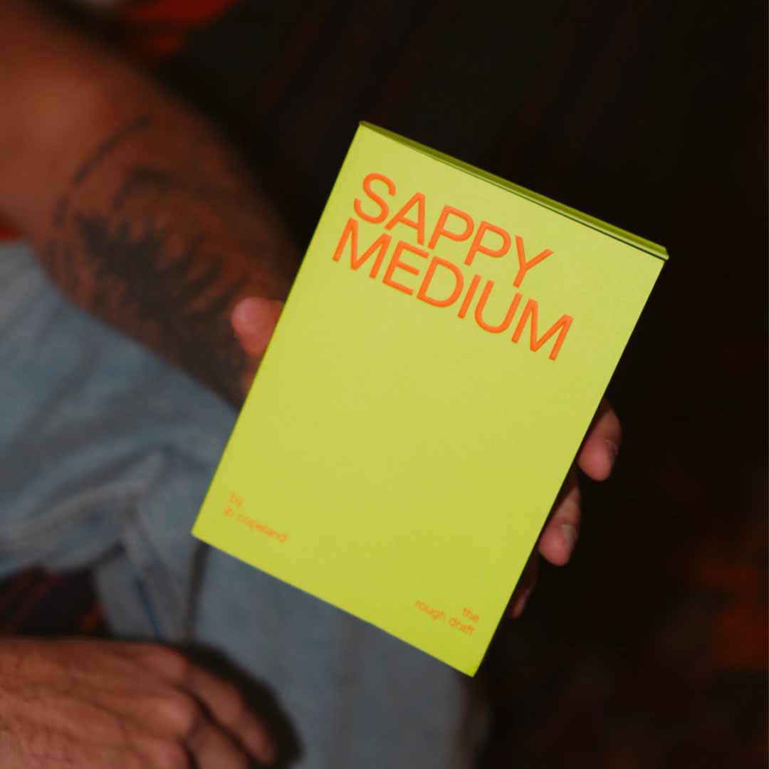 Sappy Medium Book von JB Copeland | Kurze Schriften über das Leben