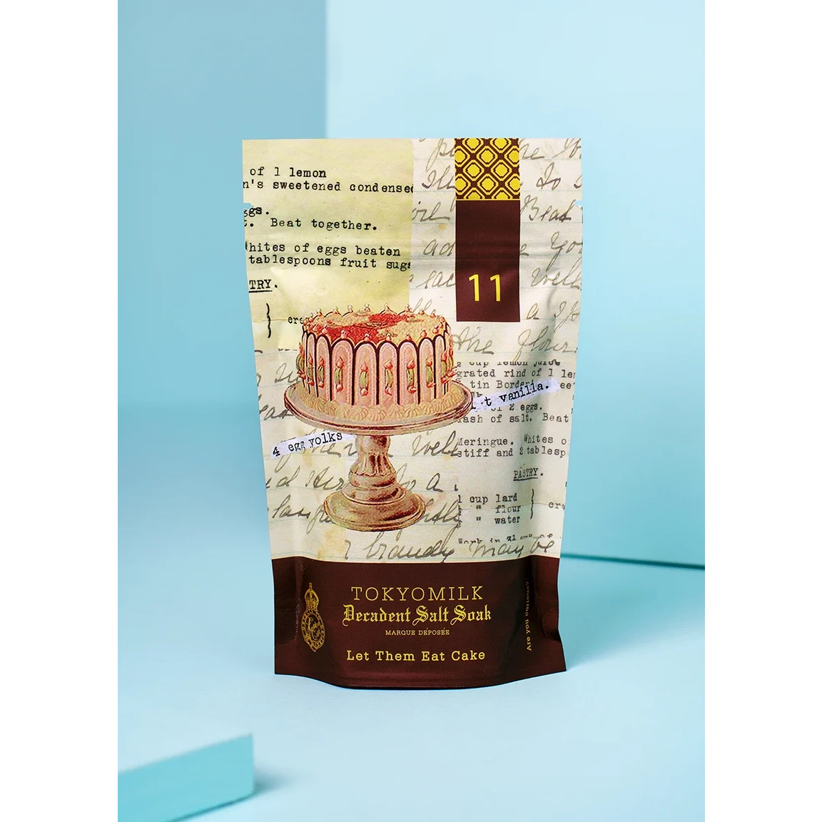 Tokyomilk laat ze cake zout laten weken