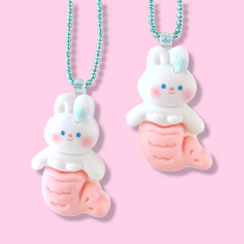 Collana con coniglietto sirena Pop Cutie