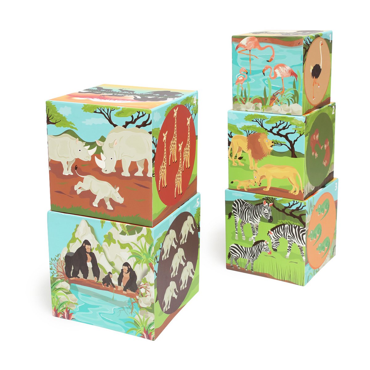 Stapeltoren Jumbo - Savanne