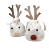 Pompom reindeer 10x12cm 3assorted3