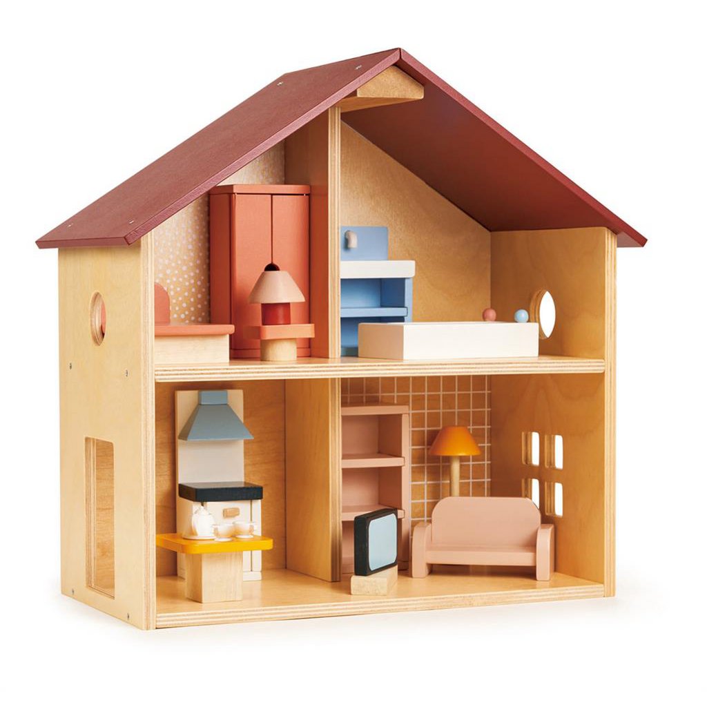 Poppenhuis Met Meubels