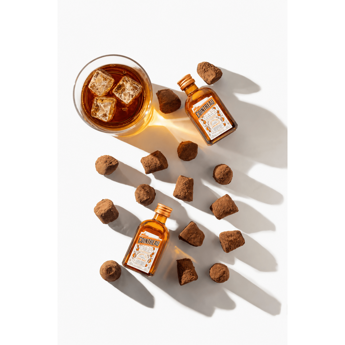 Truffles de chocolate Cointreau - a granel