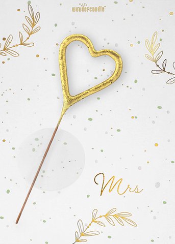 Mrs. Wedding Mini Wondercard