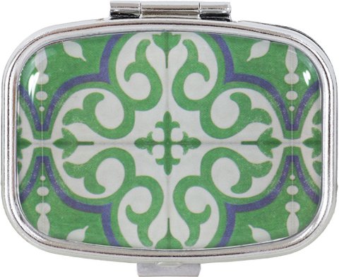 WS Pill Case Moroccan Tile