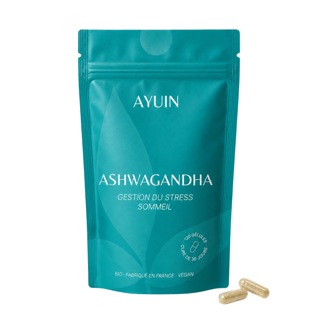 Ashwagandha Biologisch 120 capsules Frankrijk - stress & slaap