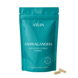 Ashwagandha Biologisch 120 capsules Frankrijk - stress & slaap
