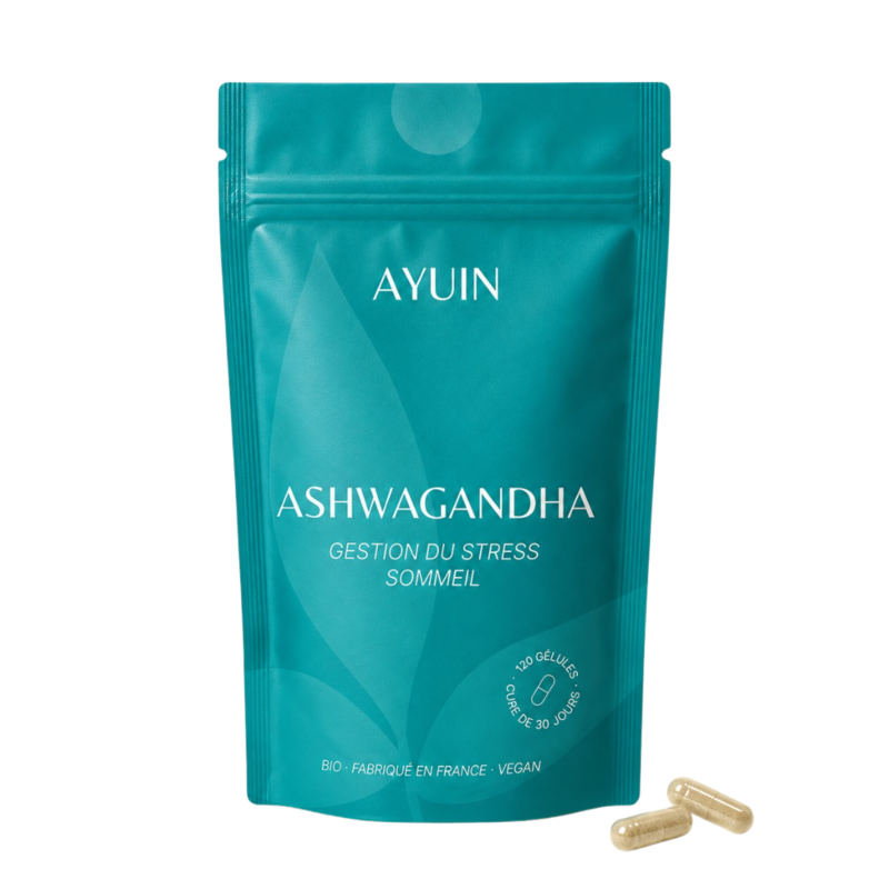 Ashwagandha Biologisch 120 capsules Frankrijk - stress & slaap