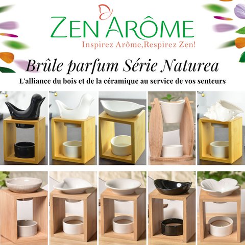 Parfümbrenner, Wachse und Duftfondants | Naturéa-Serie Viele Modelle zur Auswahl