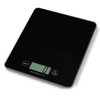 Black kitchen scales