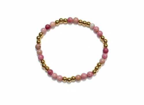Kinder armband (16 cm) 4 mm (Rhodochrosiet)