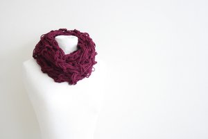 Cerise Infinity Schal - Acryl