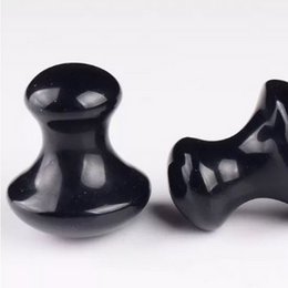 Set of 11 + 1 Free - Champi Gua Sha in Black Serpentine