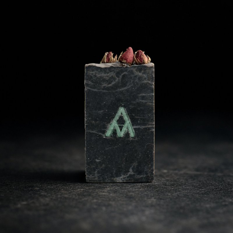 SKIN DETOX NATURAL SOAP ROSE & CHARCOAL