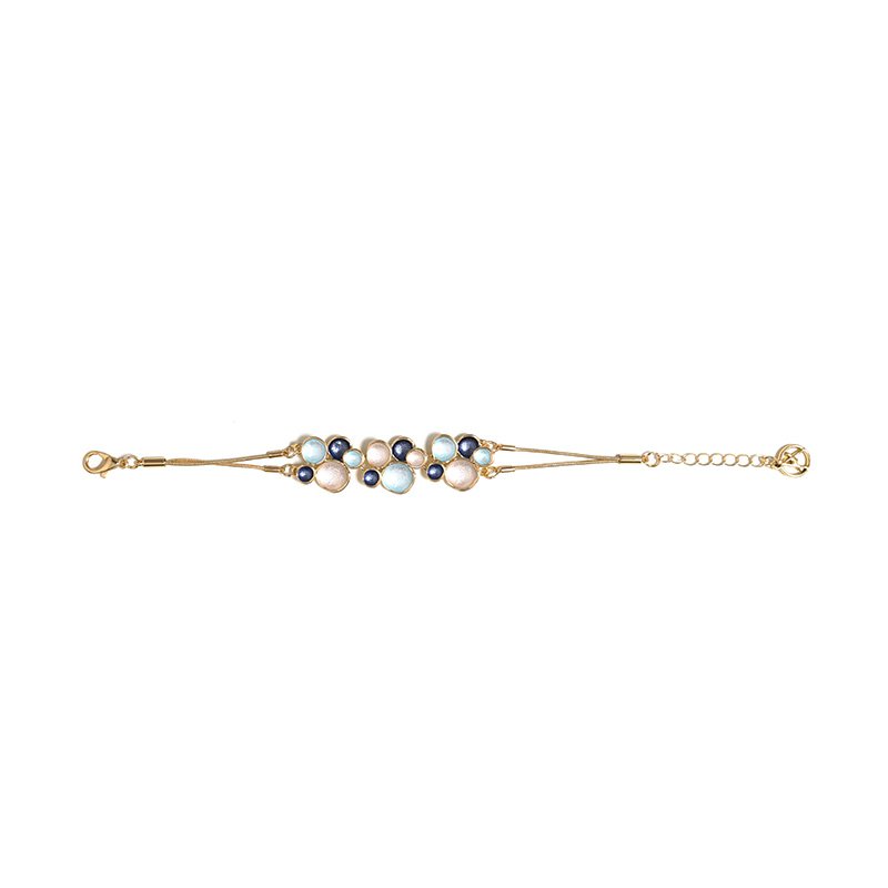 Pulsera de burbujas esmaltadas
