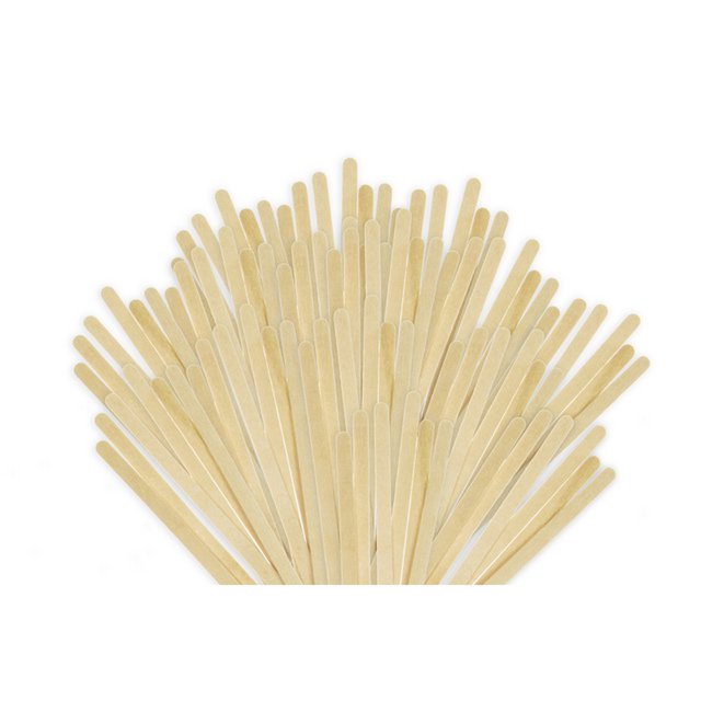 Stirring rod Kangaro wood pack of 1000 pieces 110x5x1.5mm biodegradable