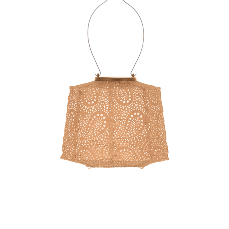 Lumiz Lampion Lampion Paisley Lámpara - 20 cm - Apricot